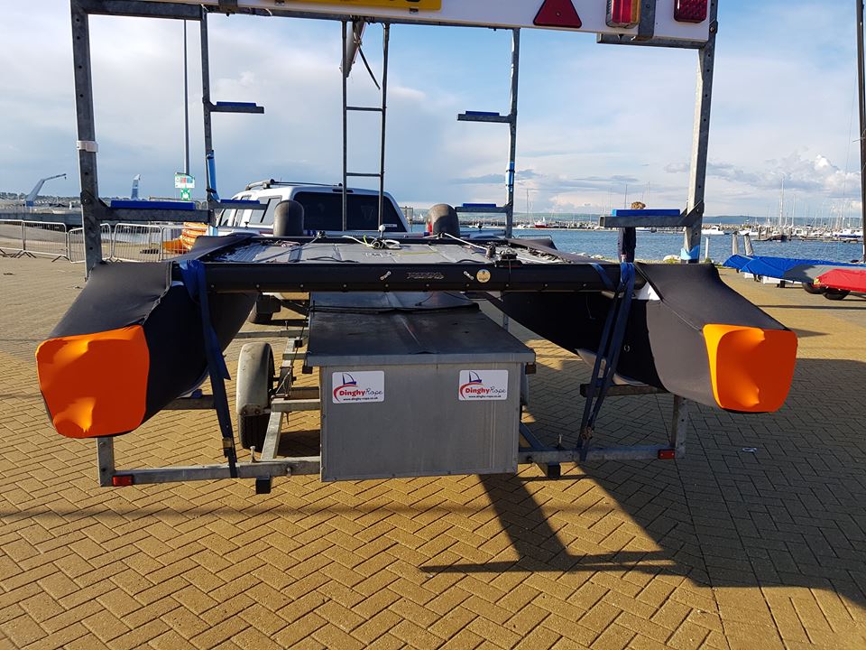 UV Covers Nacra 15 hull cover – 1D Sails