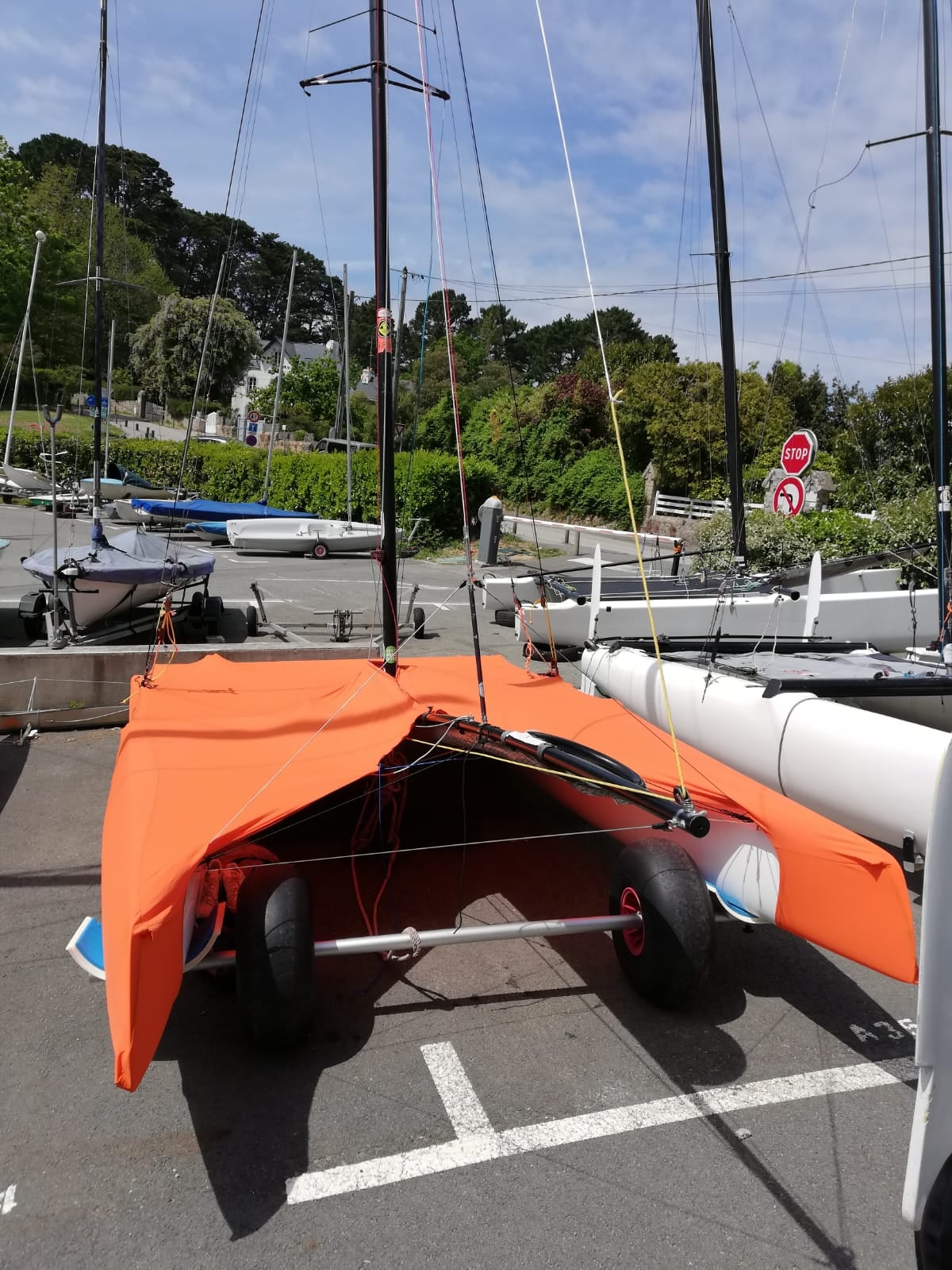 UV Covers Nacra 15 boat cover