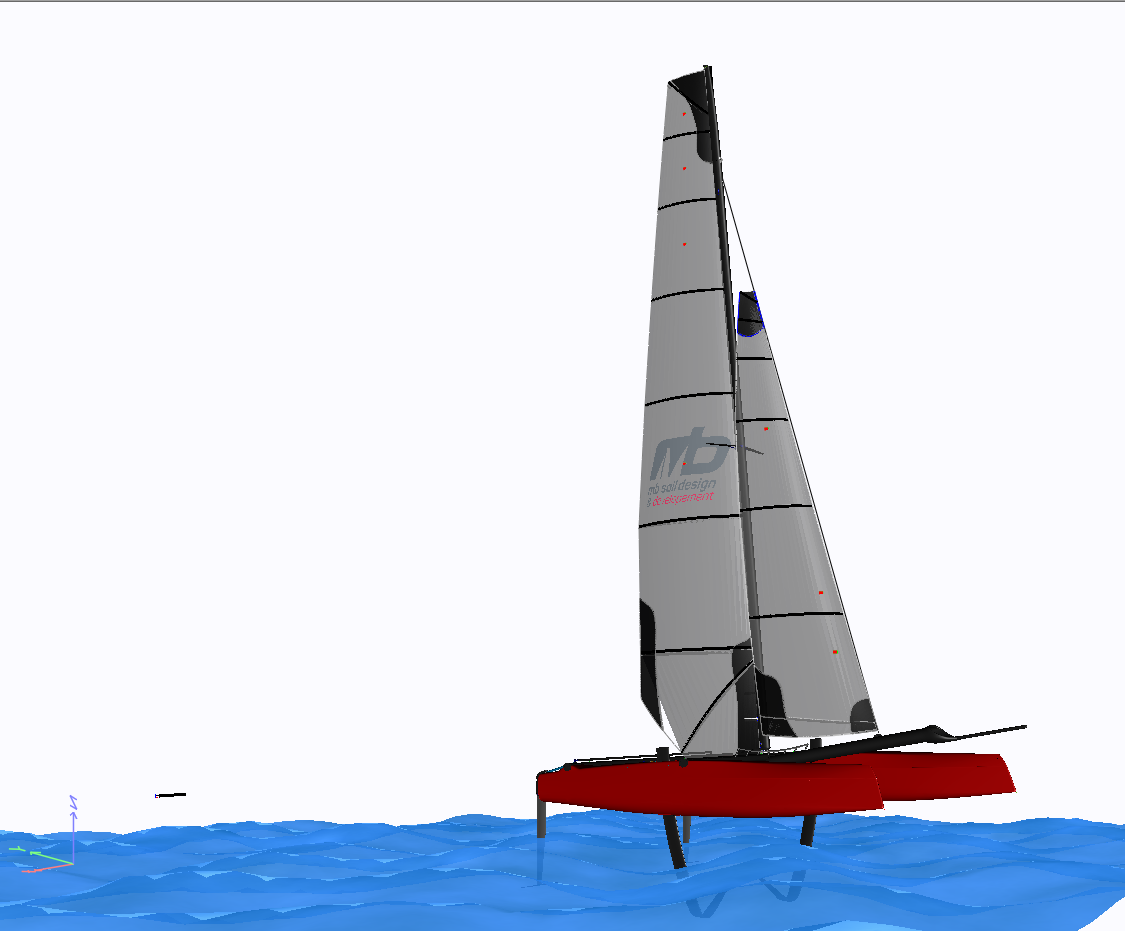 Flying Phantom DS mainsail