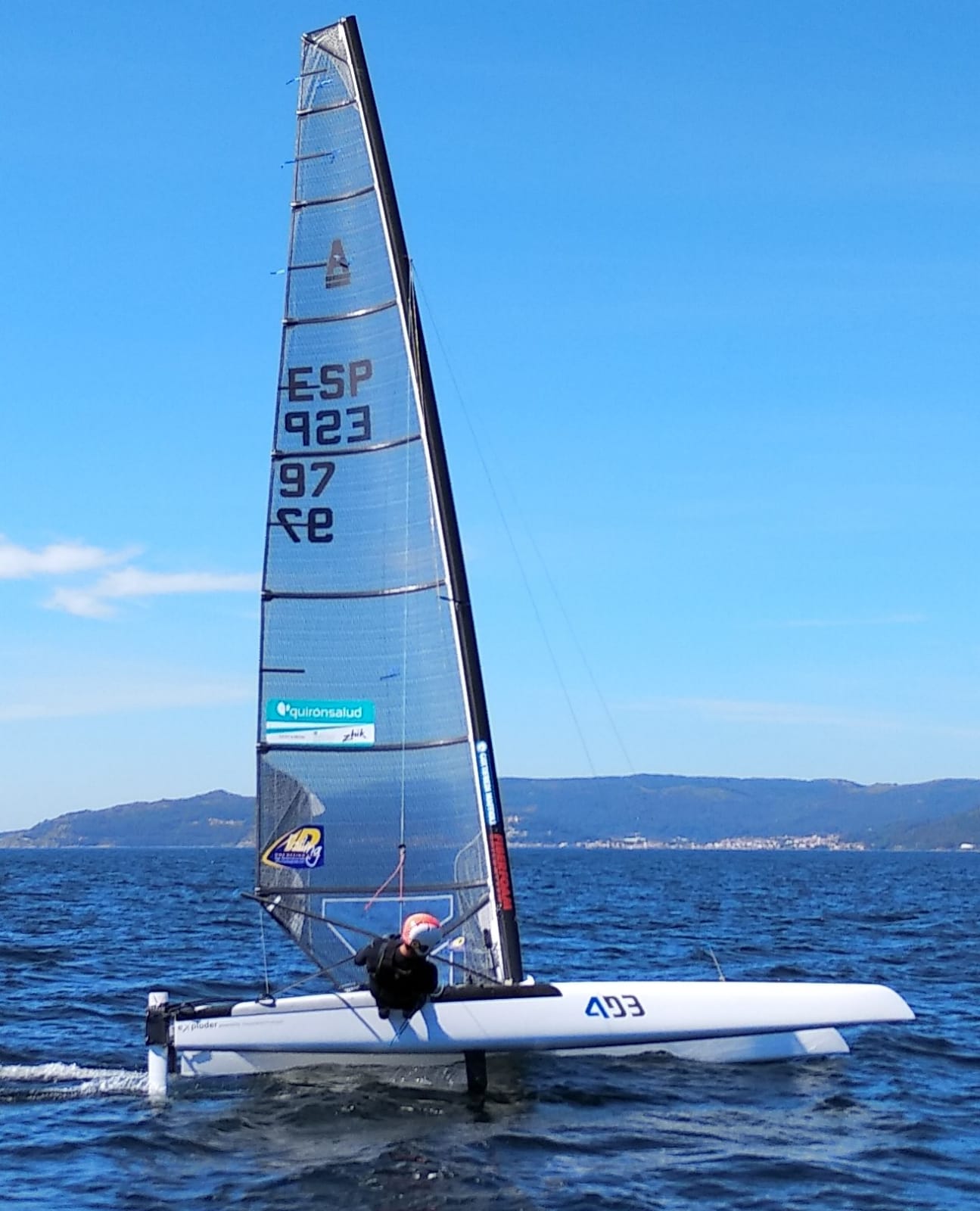 A class catamaran DS mainsail