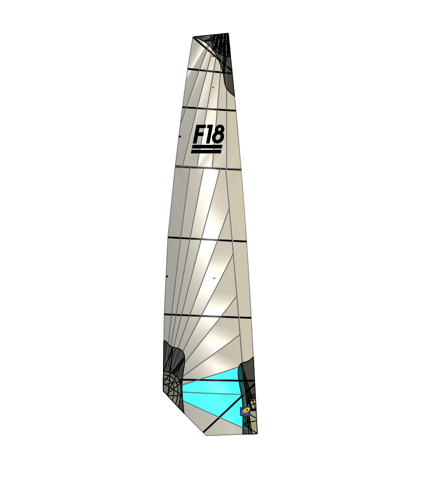 F18 Mainsail DS Premium Line Tie-in 2025