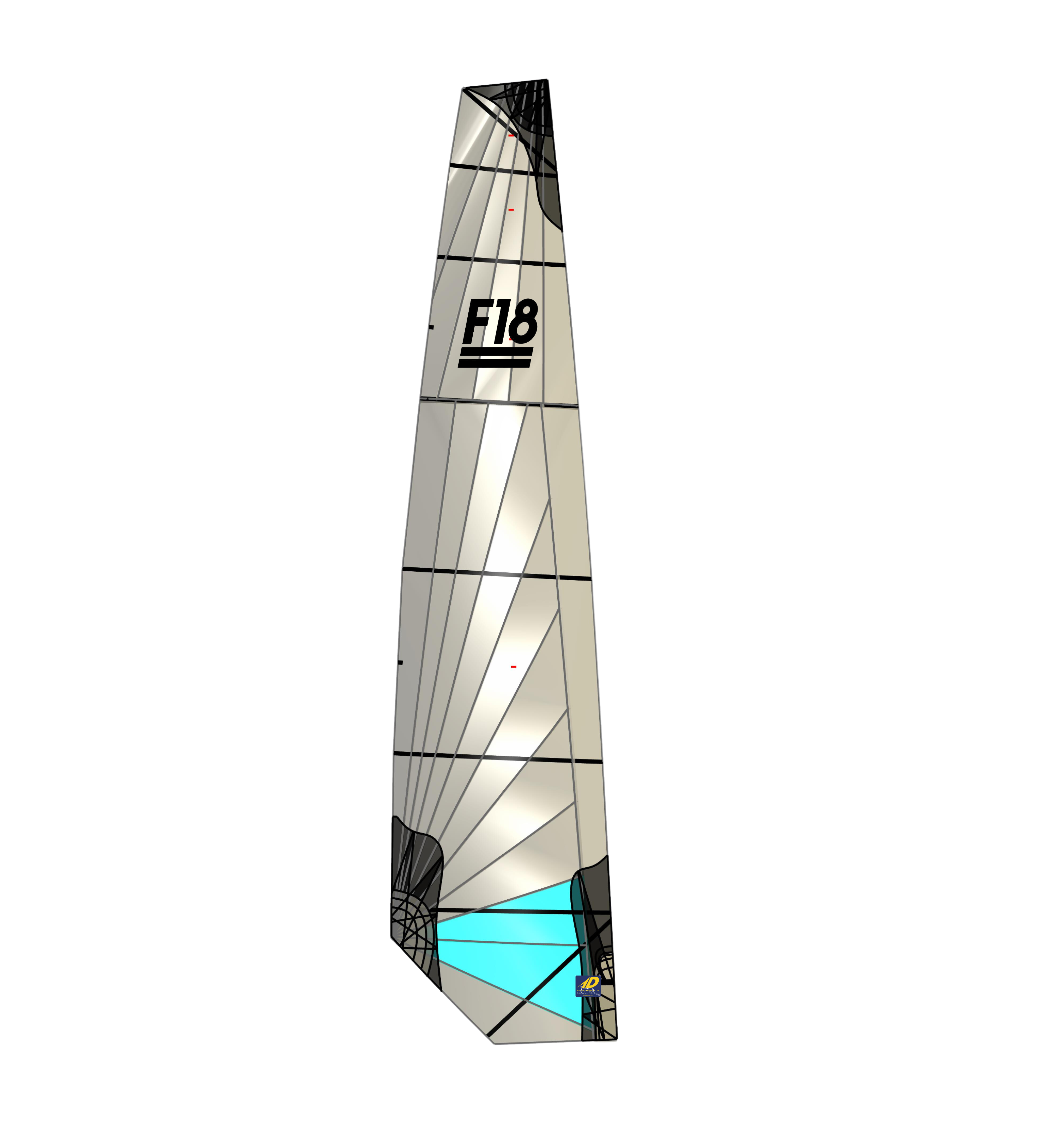 F18 Mainsail DS Premium Line Rocket 2025 – 1D Sails