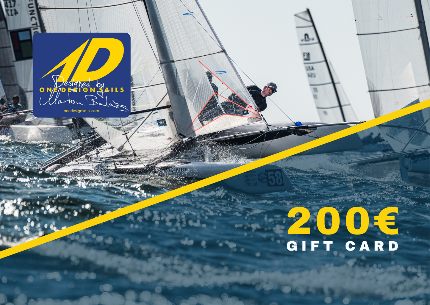 1D Sails gift card