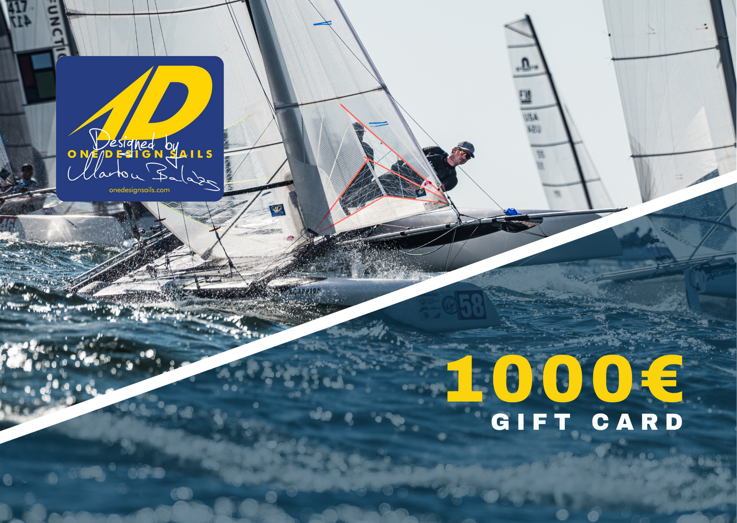 1D Sails gift card